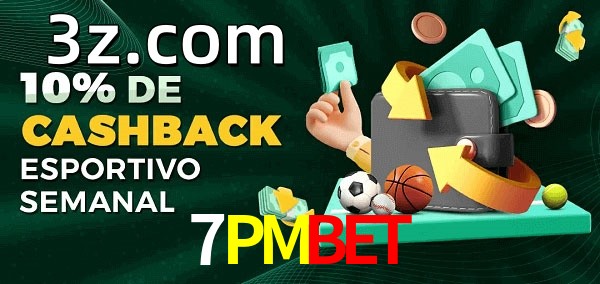 10% de bônus de cashback na 7PMBET